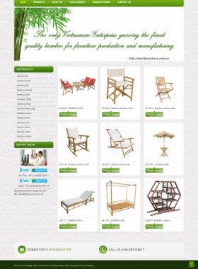 Website bán hàng nội thất