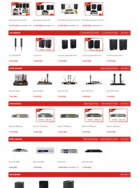 Website loa âm thanh